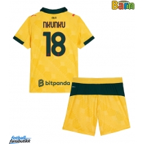 AC Milan Christopher Nkunku #18 Tredjedraktsett Barn 2025-26 Kortermet (+ Korte bukser)